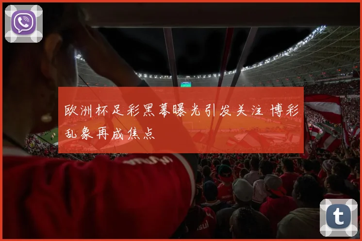 欧洲杯足彩黑幕曝光引发关注 博彩乱象再成焦点